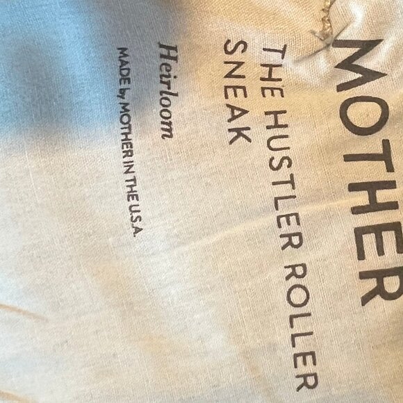 MOTHER DENIM - The Hustler Roller Sneak, Heirloom Wash 26 - Picture 4 of 6